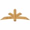 Ekena Millwork Alberta Rough Sawn Timber Gable Bracket, Western Red Cedar, 72"W x 27"H x 6"D x 6"F, 9/12 Pitch GBW072X27X0606ALB00RWR - alternate 1